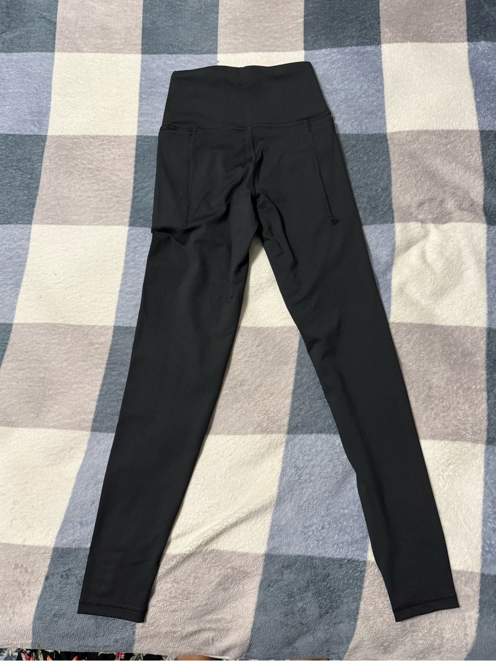 Kids High-Waist Black Leggings